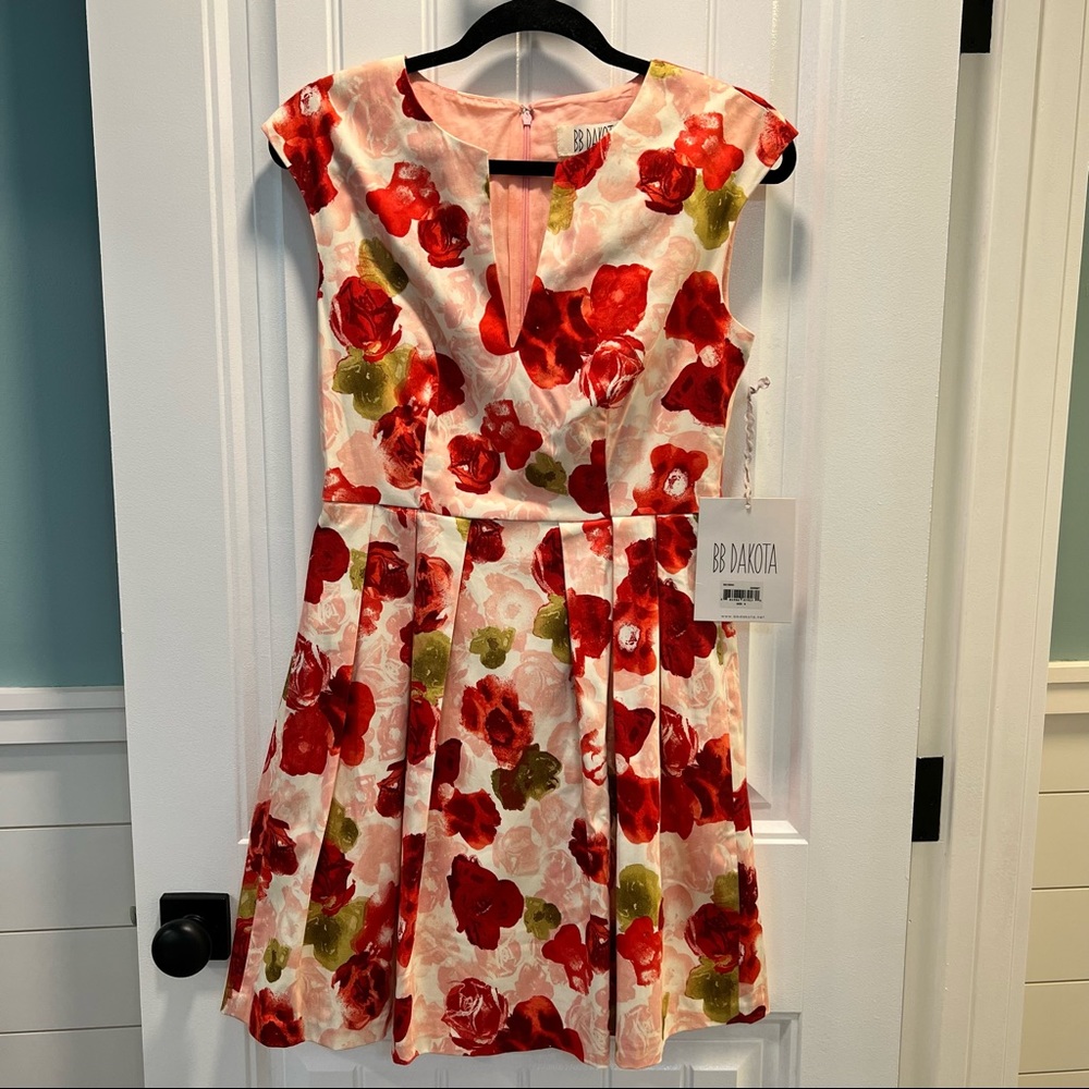 BB Dakota Rose “Sorbet” Dress.‎ Size 8. NWT.